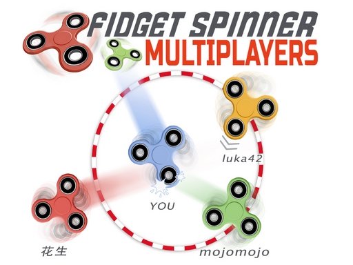 Fidget spinner multiplayers Online