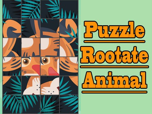 Puzzle Rootate Animal Online