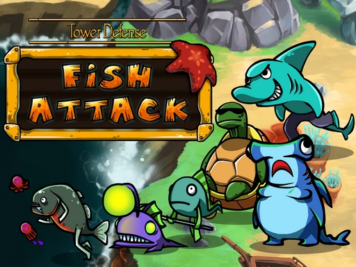 Tower Defense : Fish Attack Online