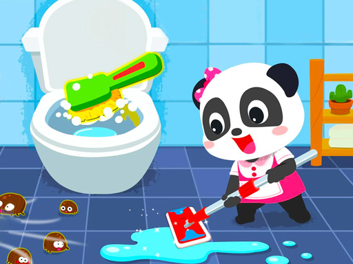 Baby Panda House Cleaning Online