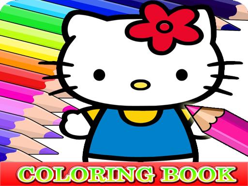 Coloring Book for Hello Kitty Online