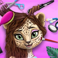 Jungle-Animal-Summer-Makeover-Game