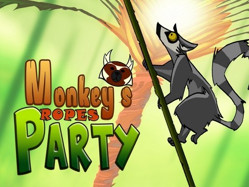 Monkeys ropes party Online