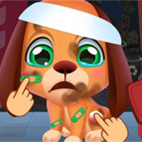 Stray Puppy Pet Care Game